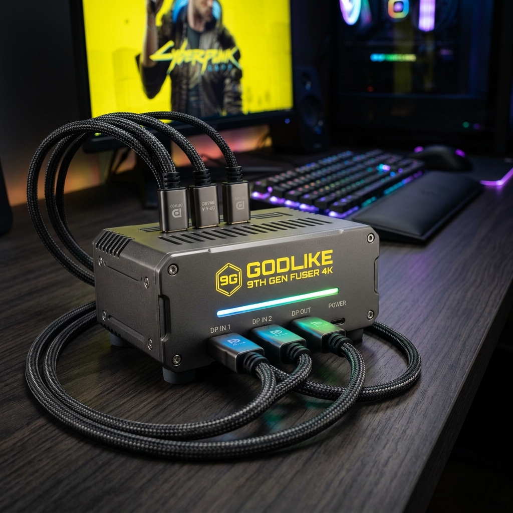 GODLIKE 9th-Gen Fuser (DisplayPort 4K)